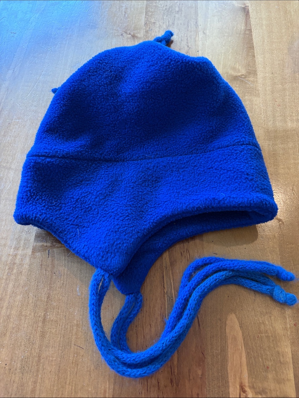 The North's Fleece Earflap Hat in Deep Royal Blue